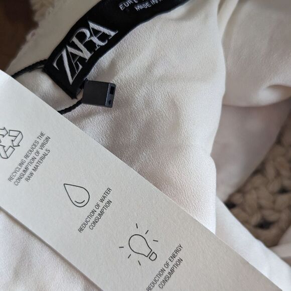 NWT Zara Pink Tweed Bra Top - Picture 6 of 7